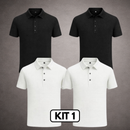 PROMOCIÓN - SEDA POLO CUELLO Y BOTONES ESTILO CLÁSICO PRECIO ESPECIAL AL LLEVAR VARIAS UNIDADES