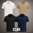 PROMOCIÓN - SEDA POLO CUELLO Y BOTONES ESTILO CLÁSICO PRECIO ESPECIAL AL LLEVAR VARIAS UNIDADES